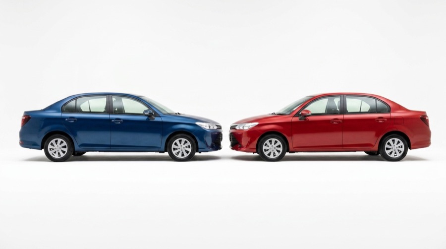 Two rental sedans available at Anchovy Motors
